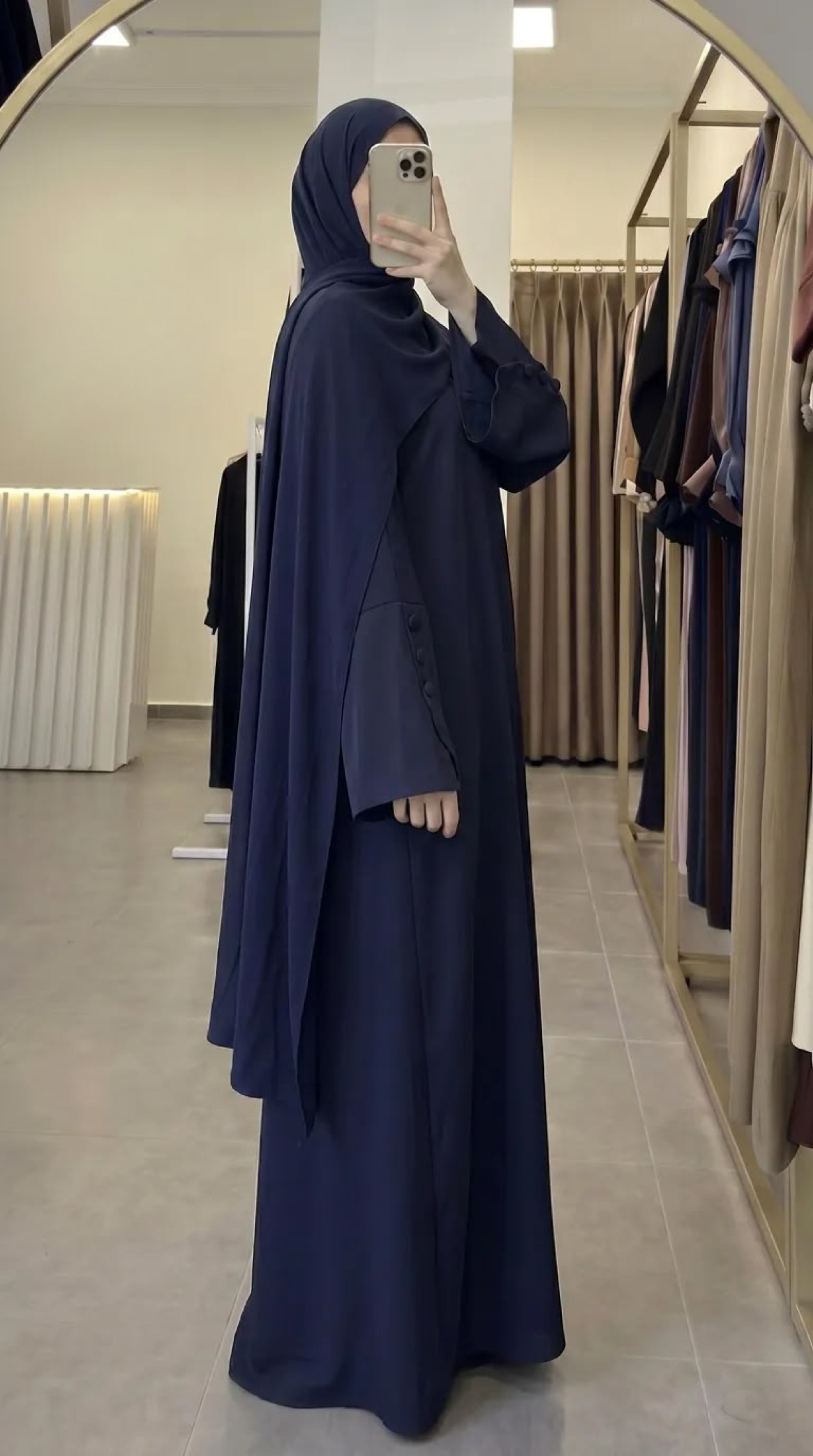 Signature Grace Abaya With Stoller