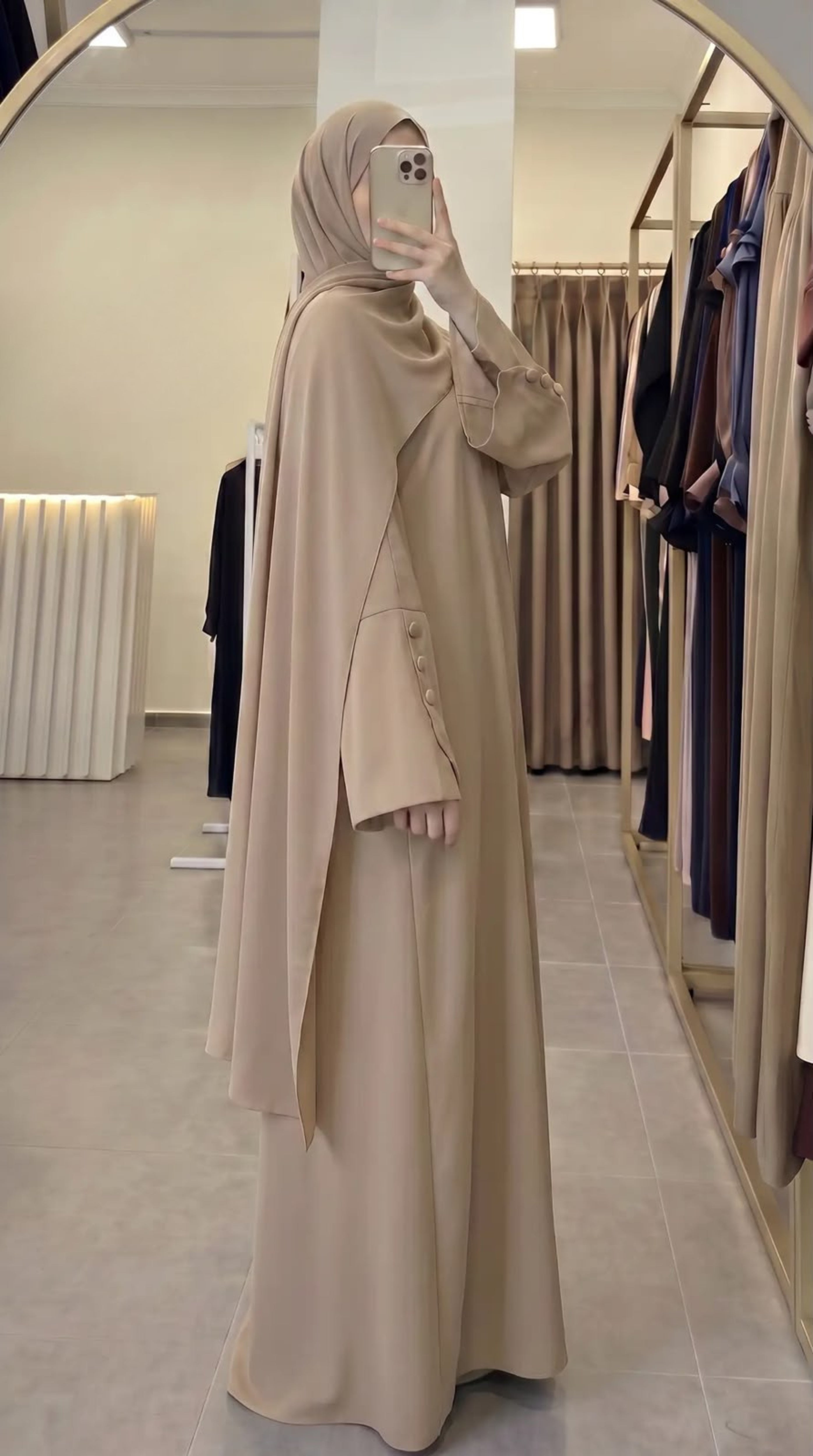 Signature Grace Abaya With Stoller