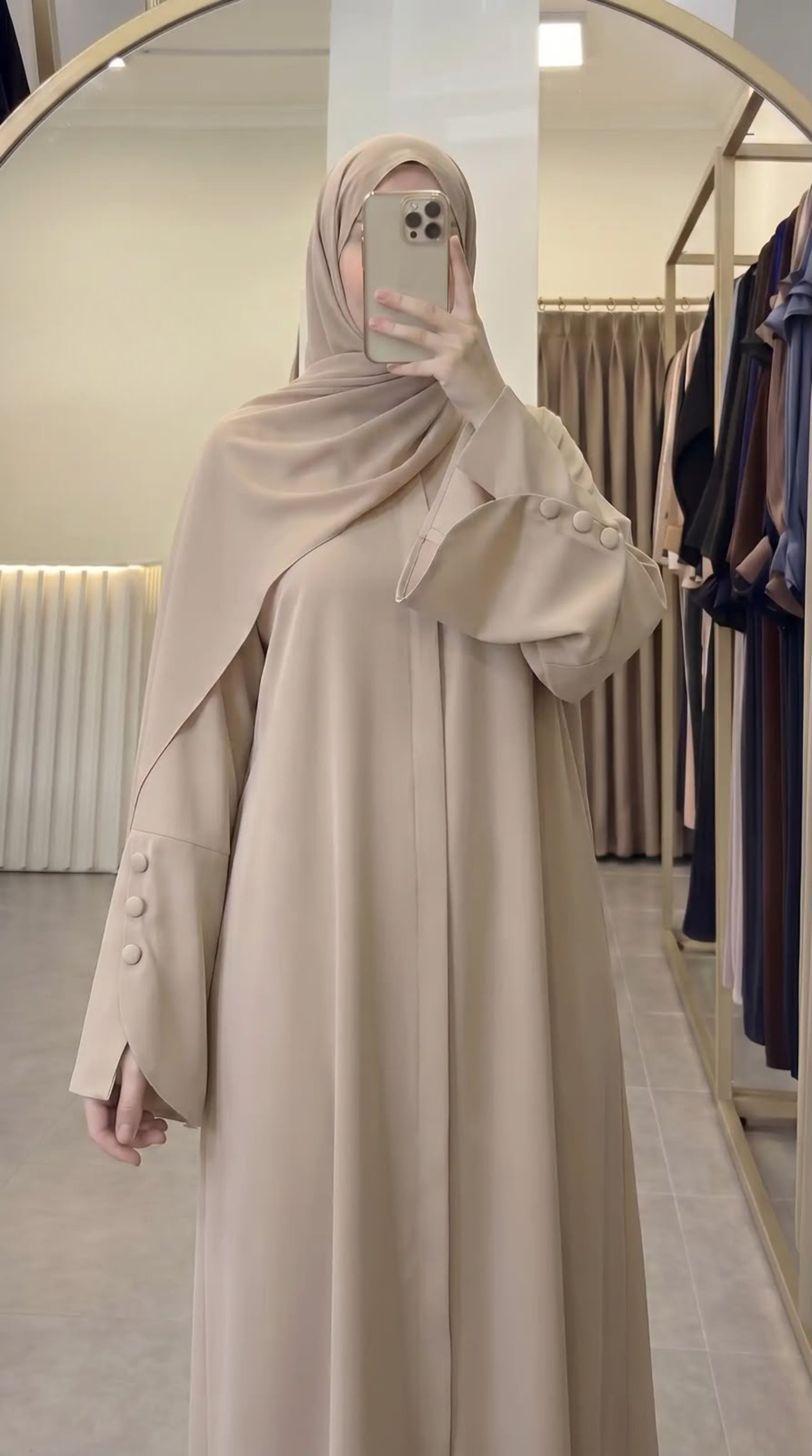 Signature Grace Abaya With Stoller