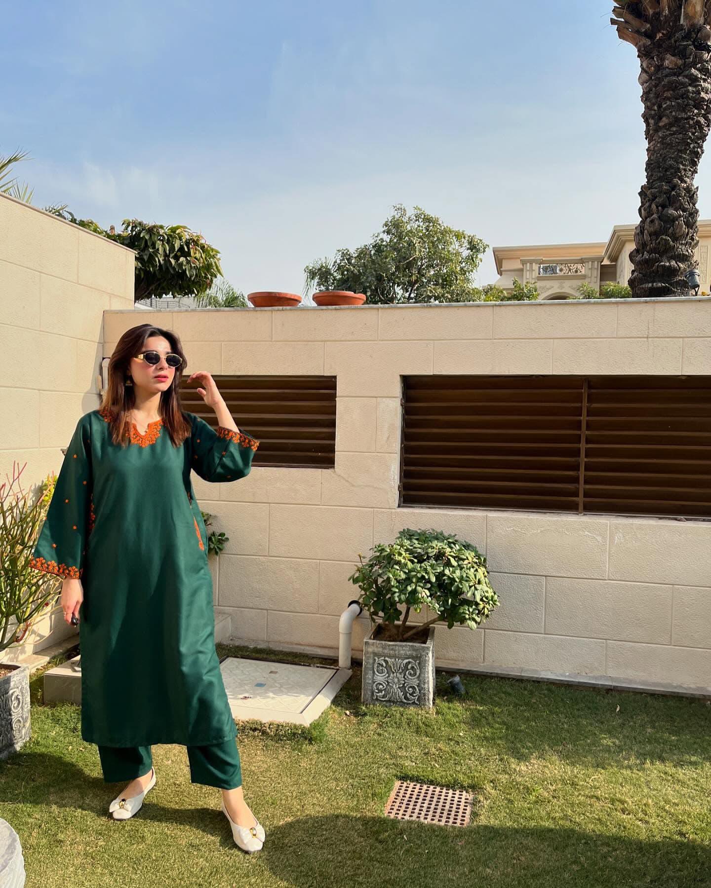 Emerald Sage Embroided 2pc Set