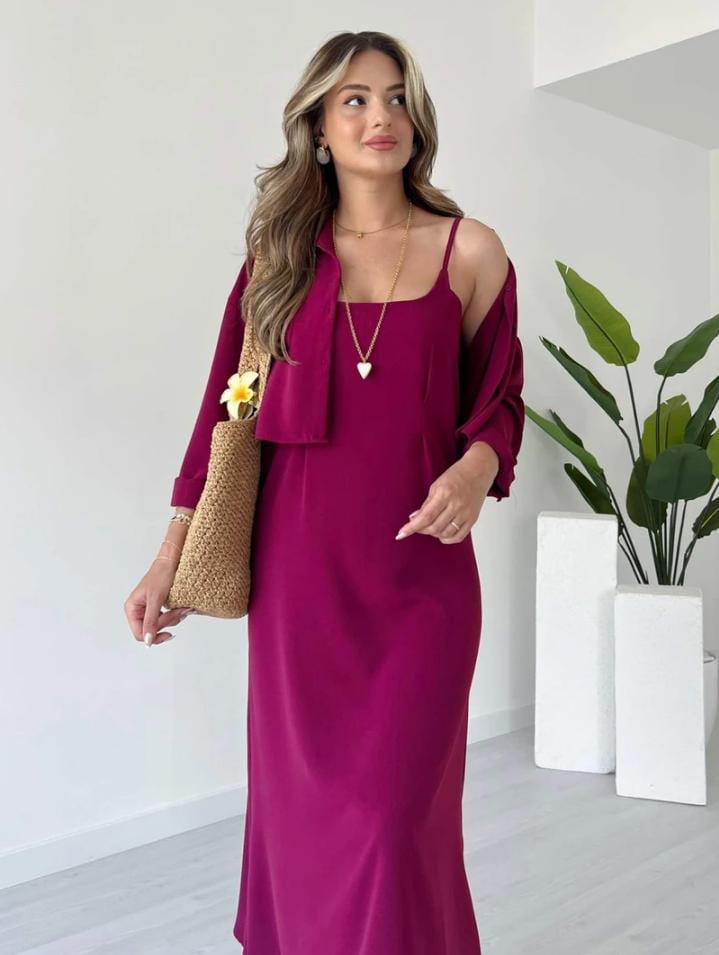 Badam Long Coati 2pc Set