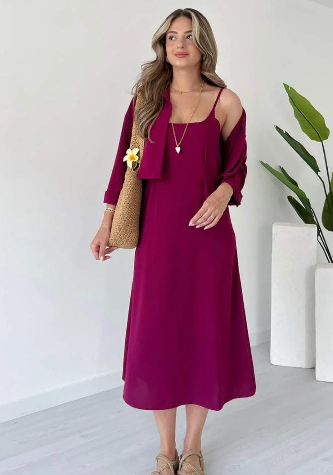 Badam Long Coati 2pc Set