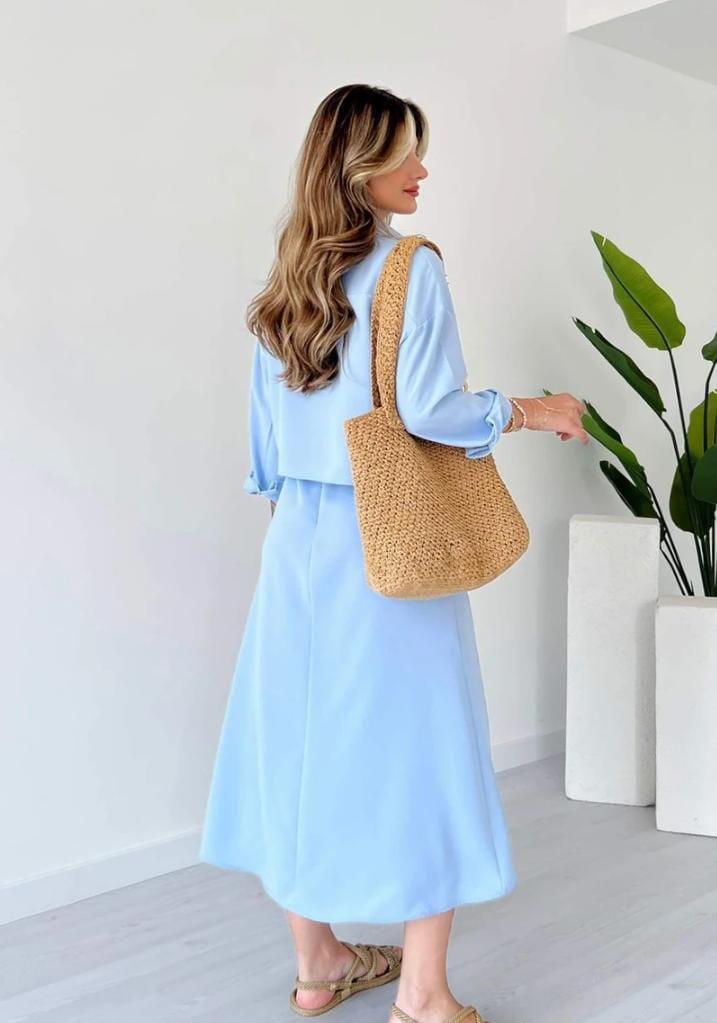 Badam Long Coati 2pc Set