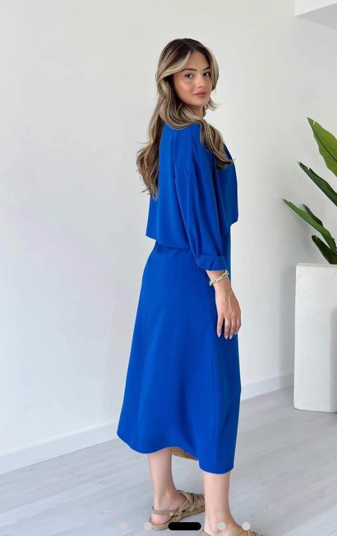 Badam Long Coati 2pc Set