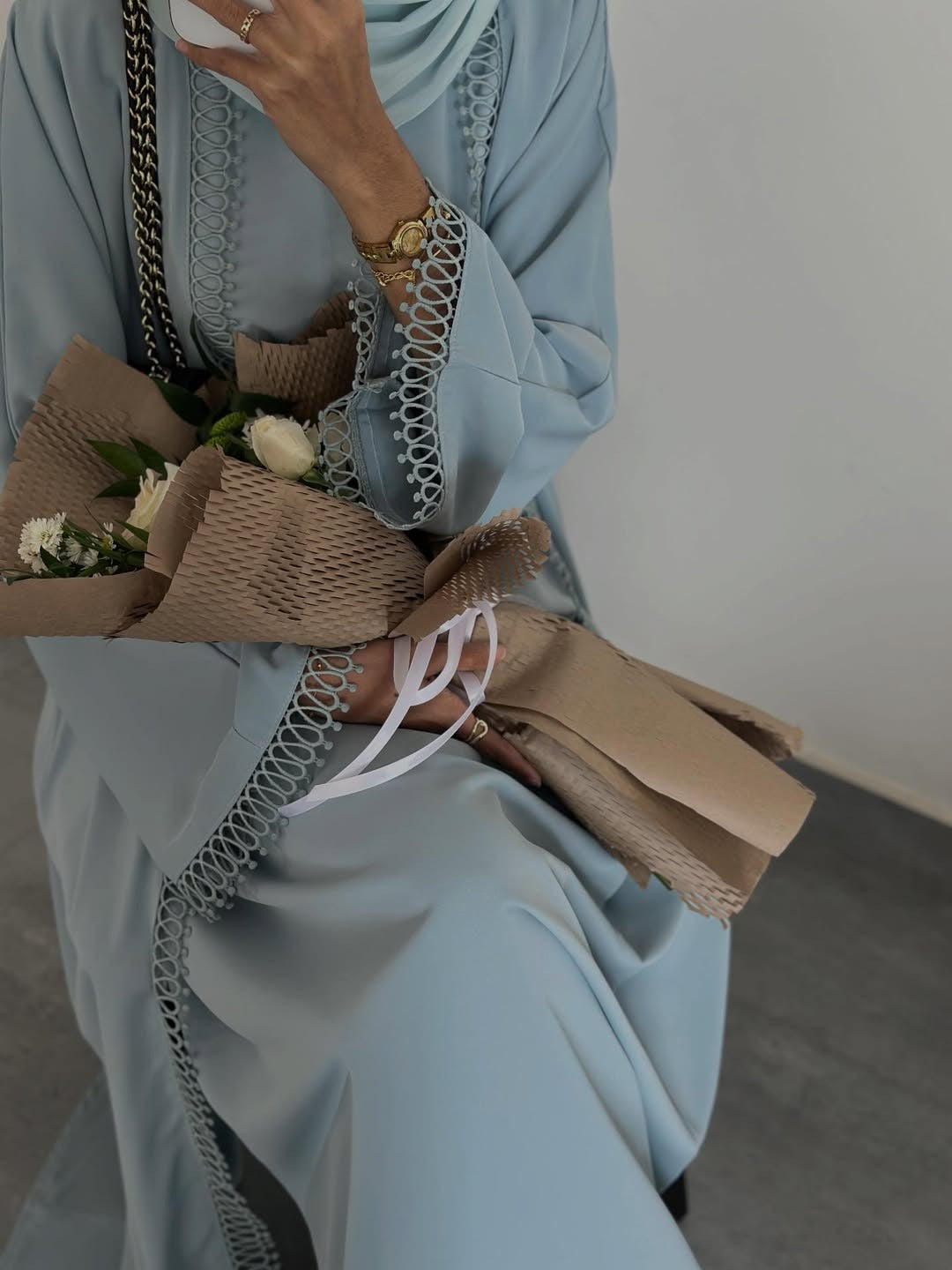 Nida Al-Luxe Abaya With Stoller