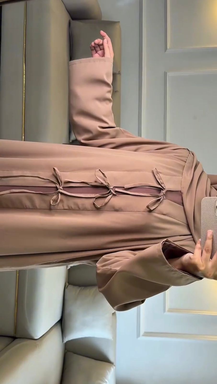 Dusky Elegance Abaya