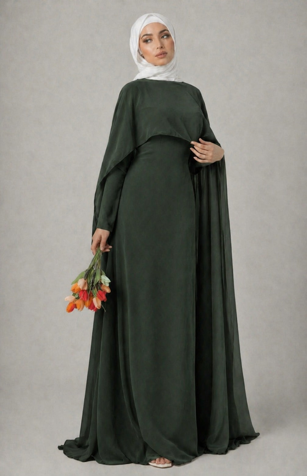EVORA CAPE GOWN