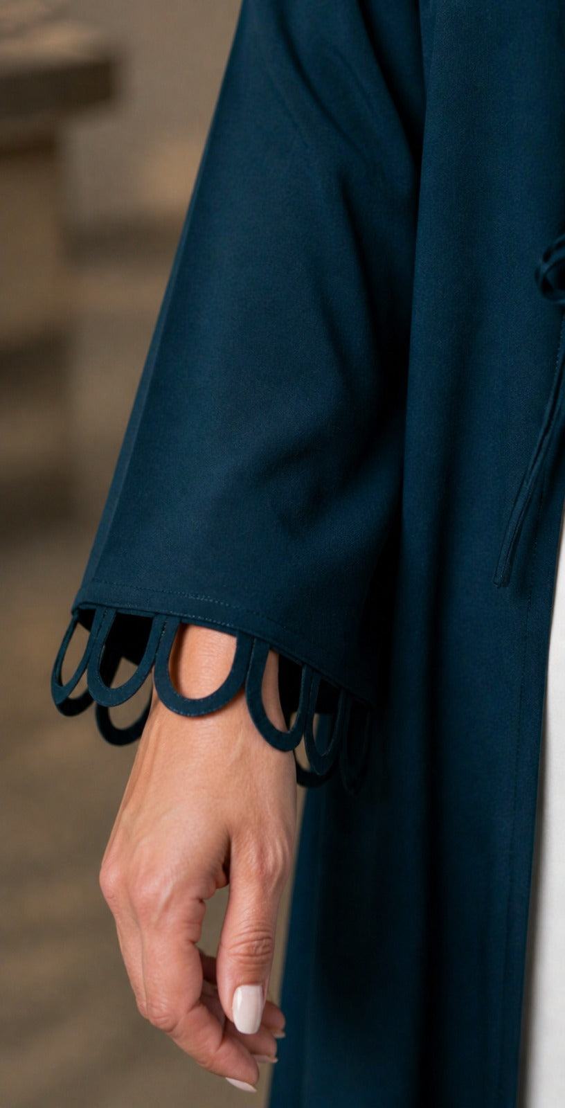 Turquoise Luxe Abaya