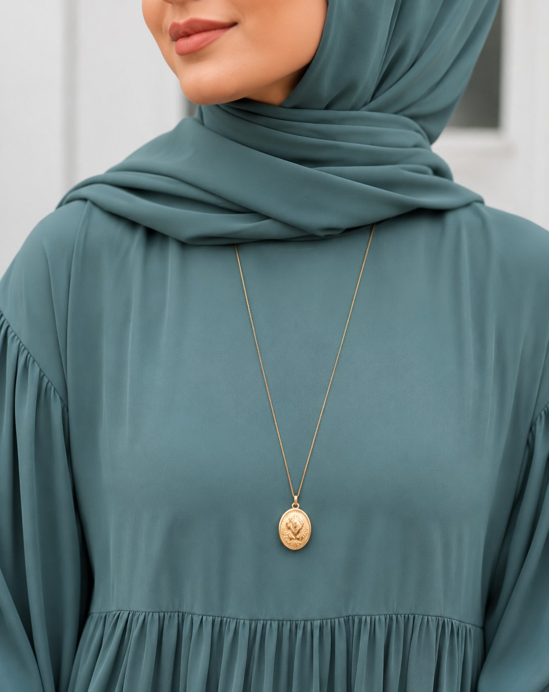 Ivy Mist Abaya With Stoller