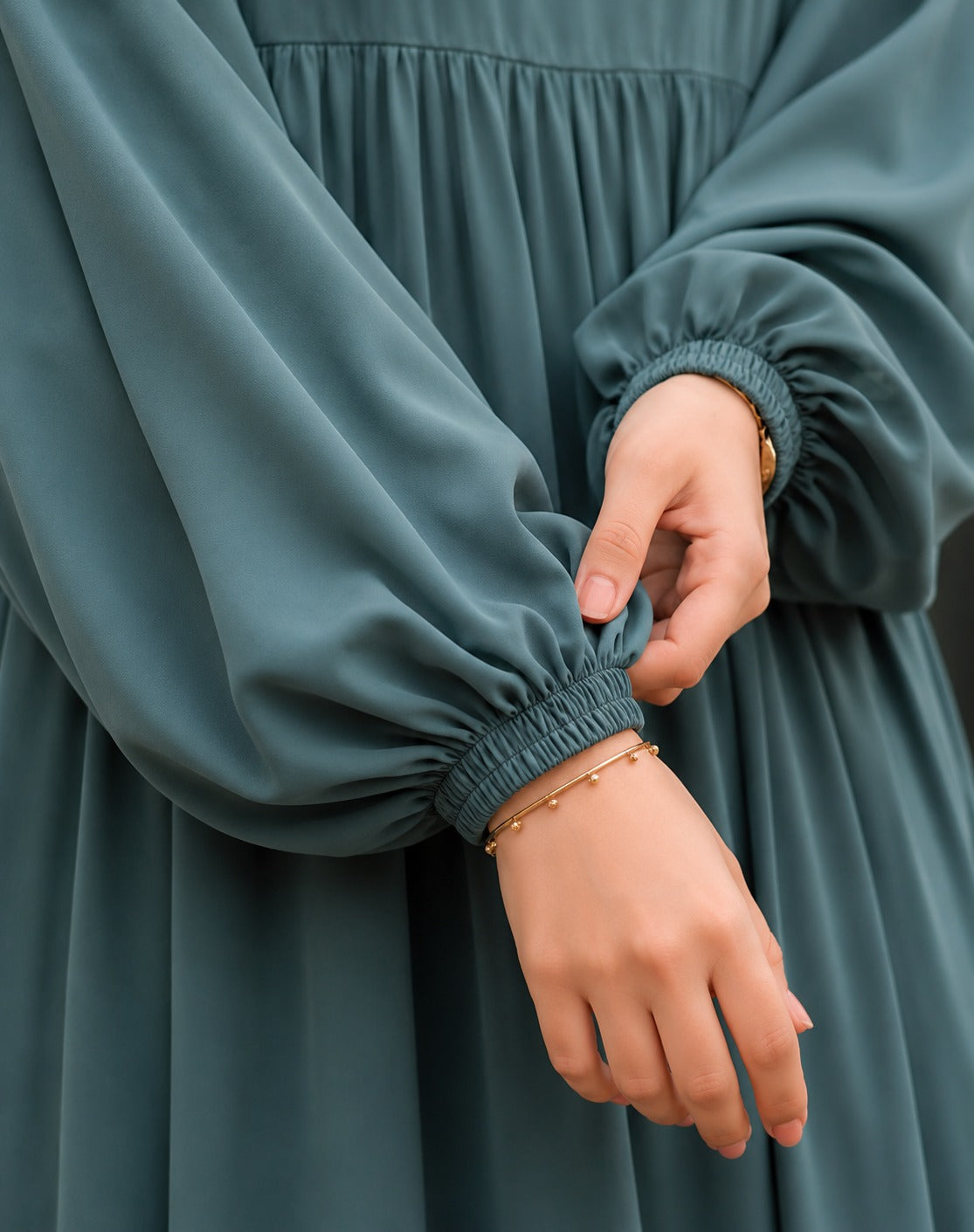 Ivy Mist Abaya With Stoller