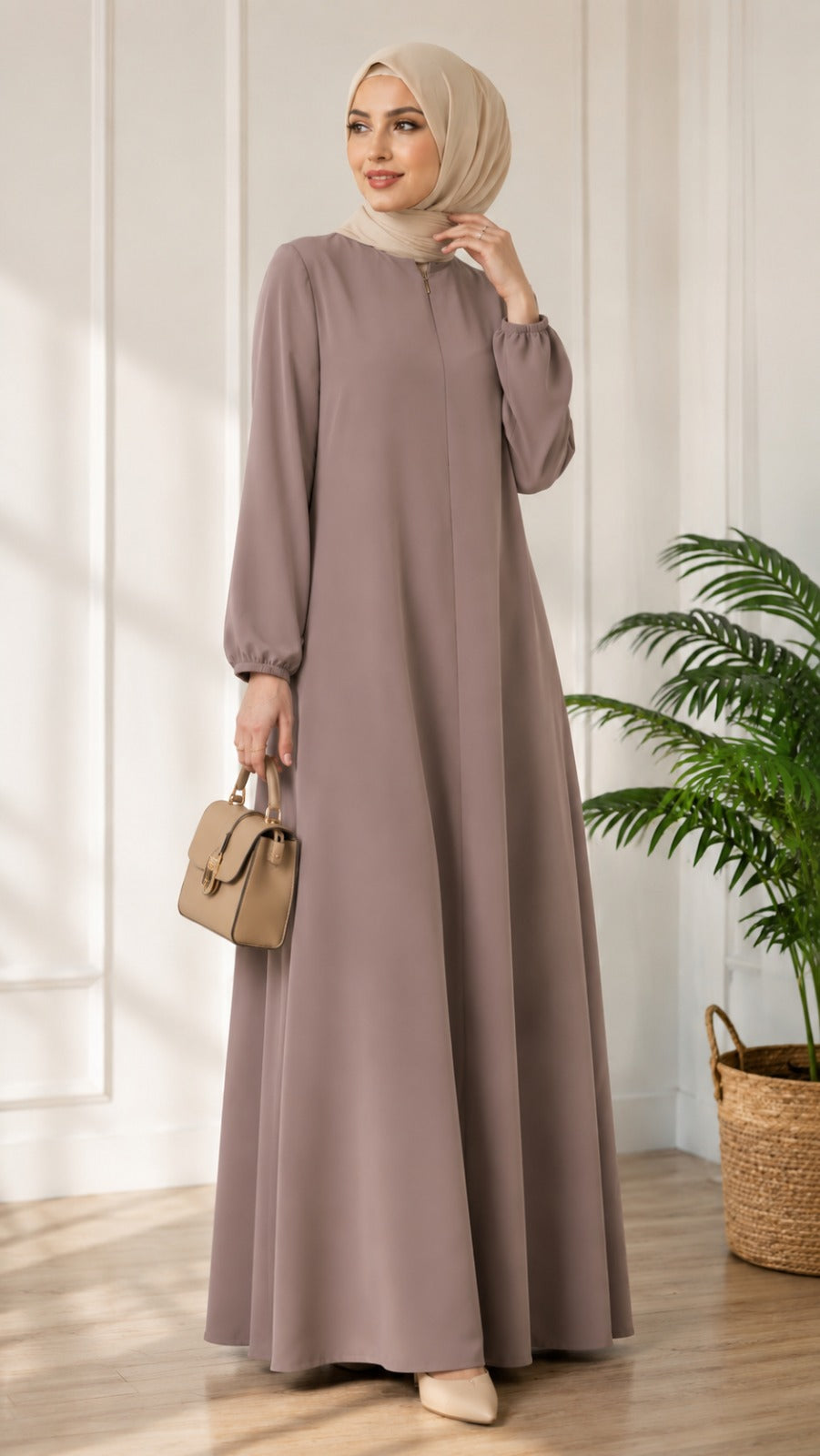 Aurora Veil Abaya