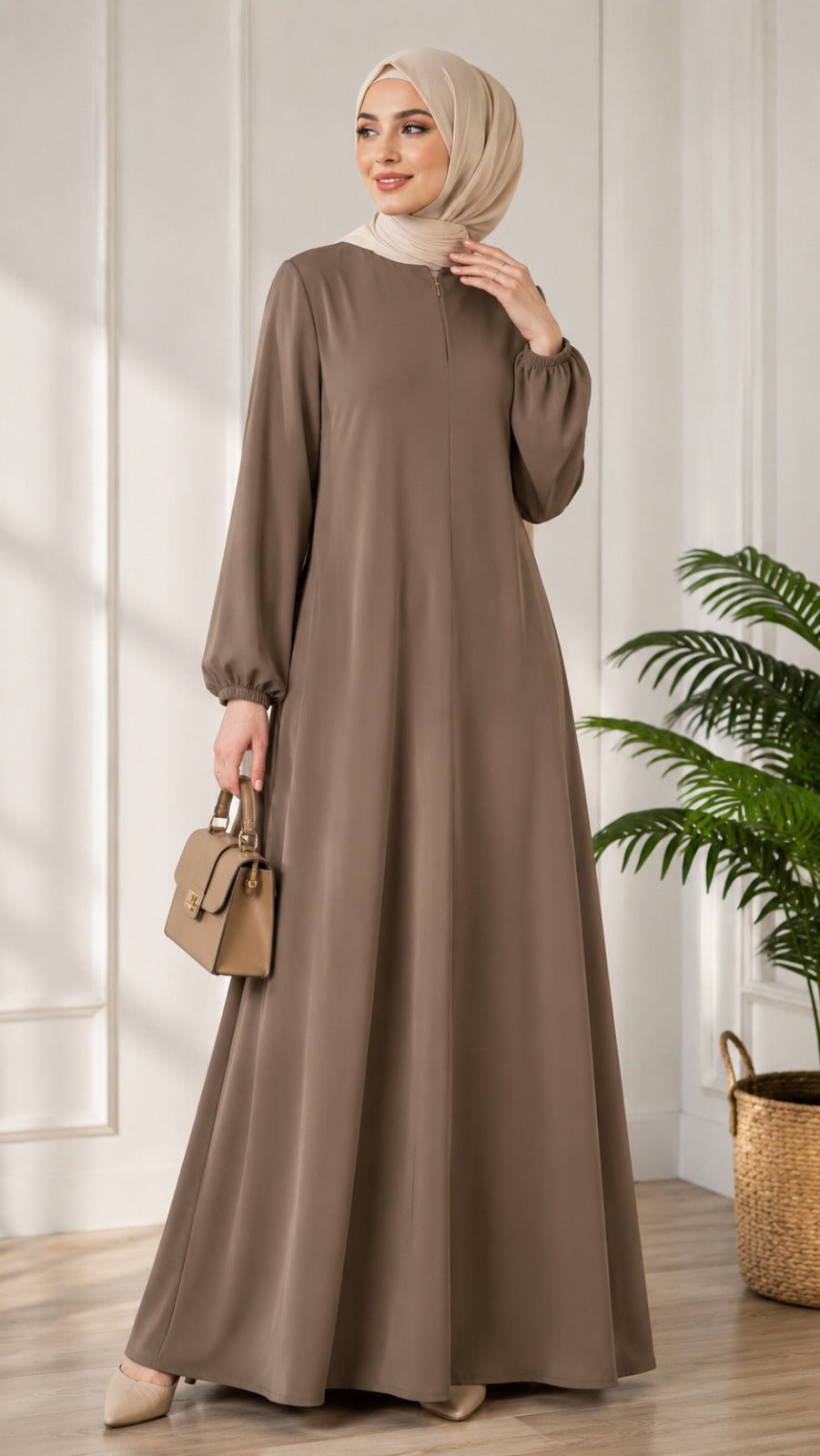 Aurora Veil Abaya