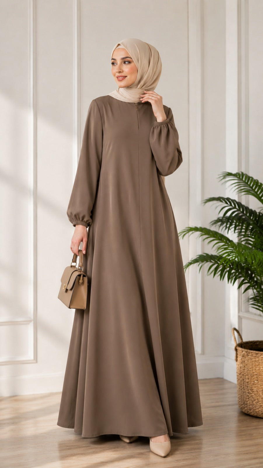 Aurora Veil Abaya