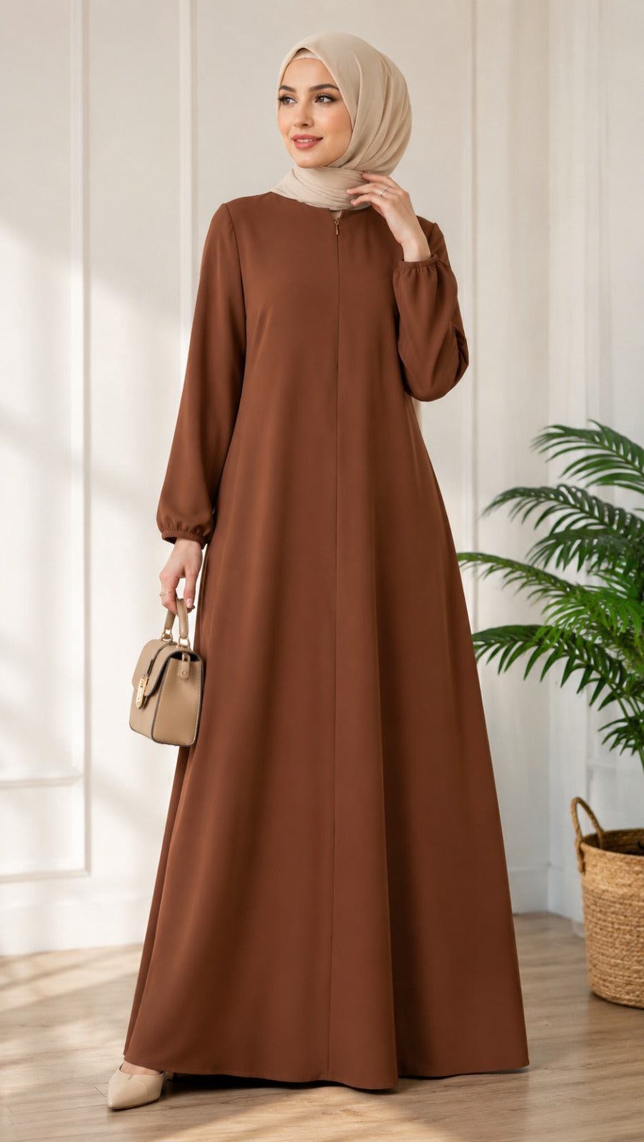 Aurora Veil Abaya