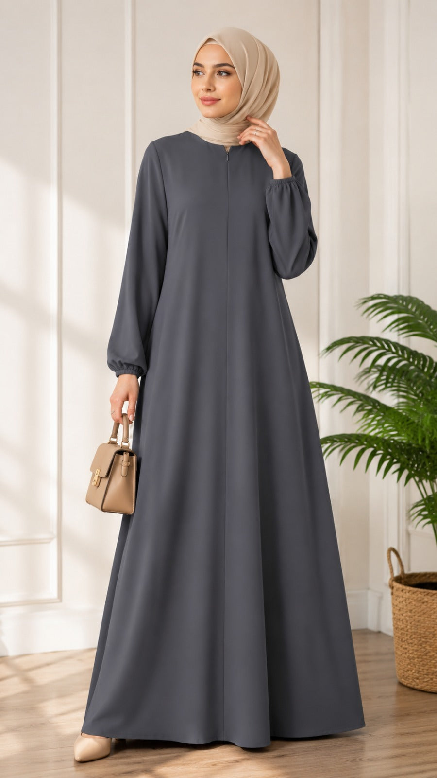 Aurora Veil Abaya