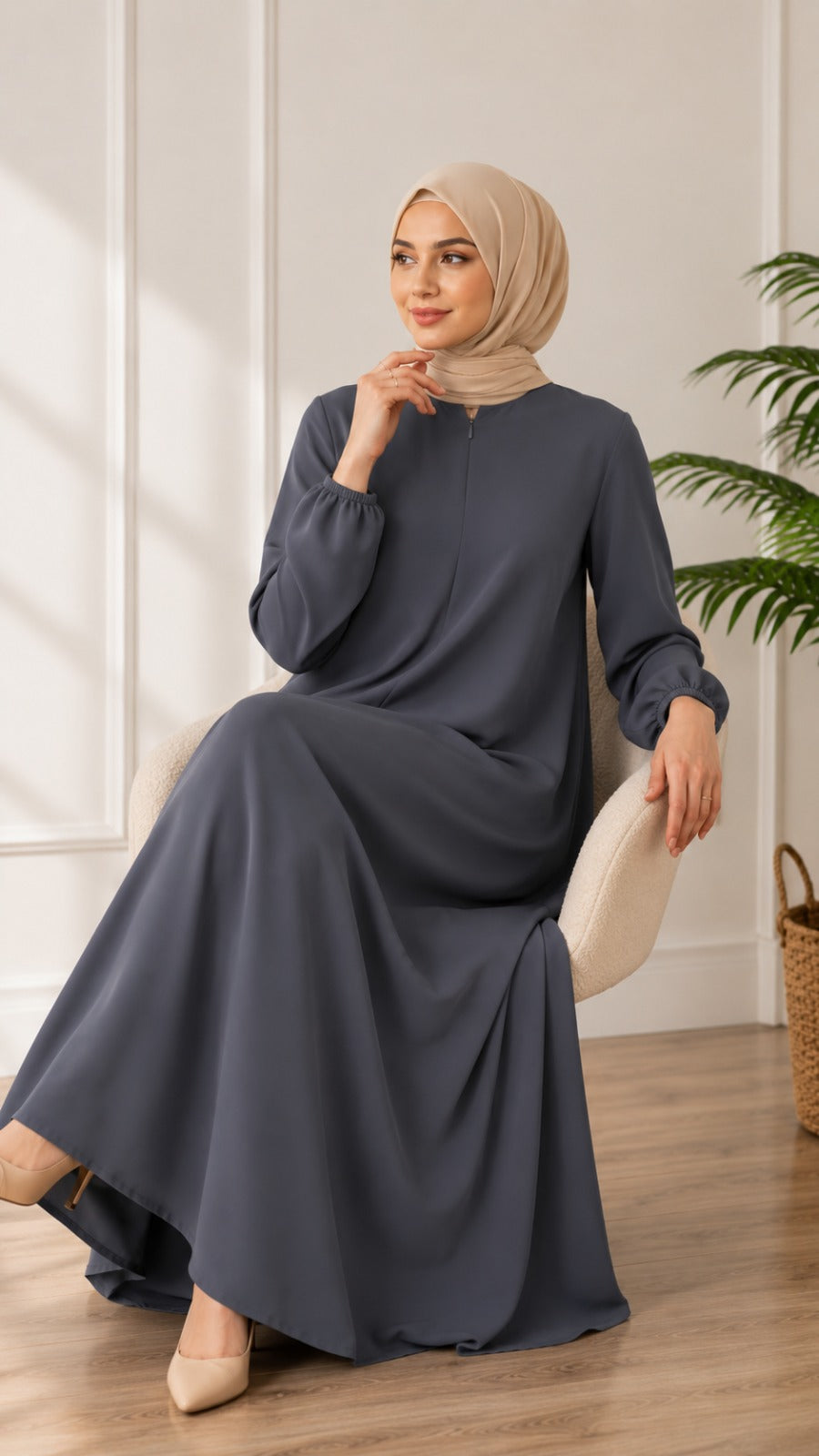 Aurora Veil Abaya