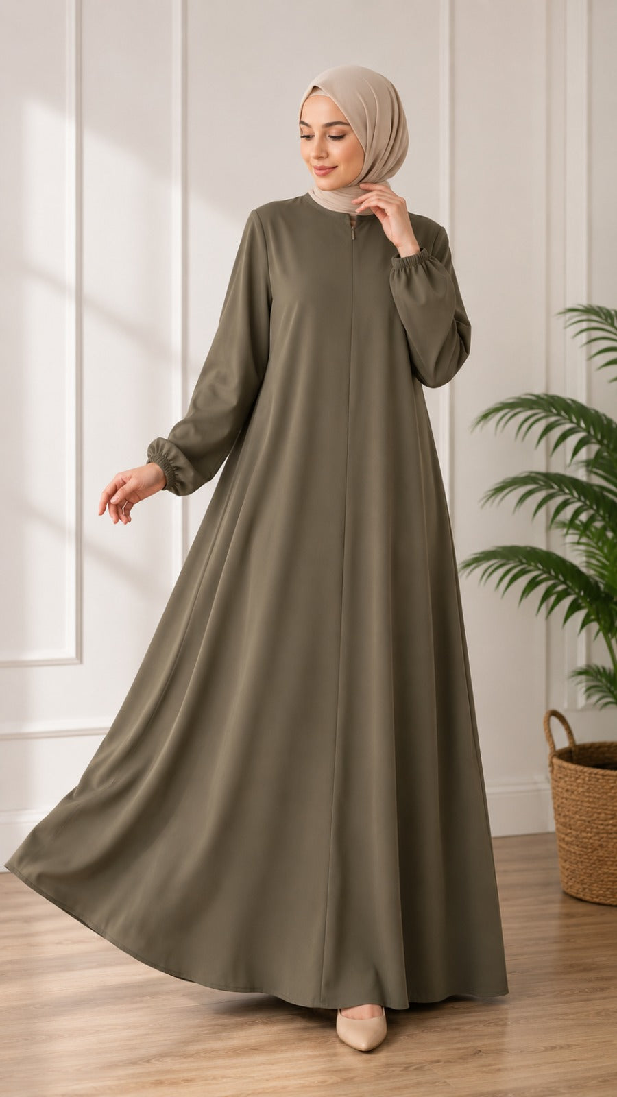 Aurora Veil Abaya