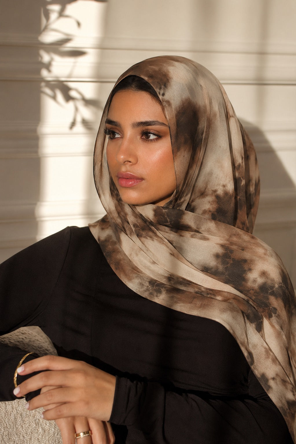 Desert Smoke Georgette Hijab