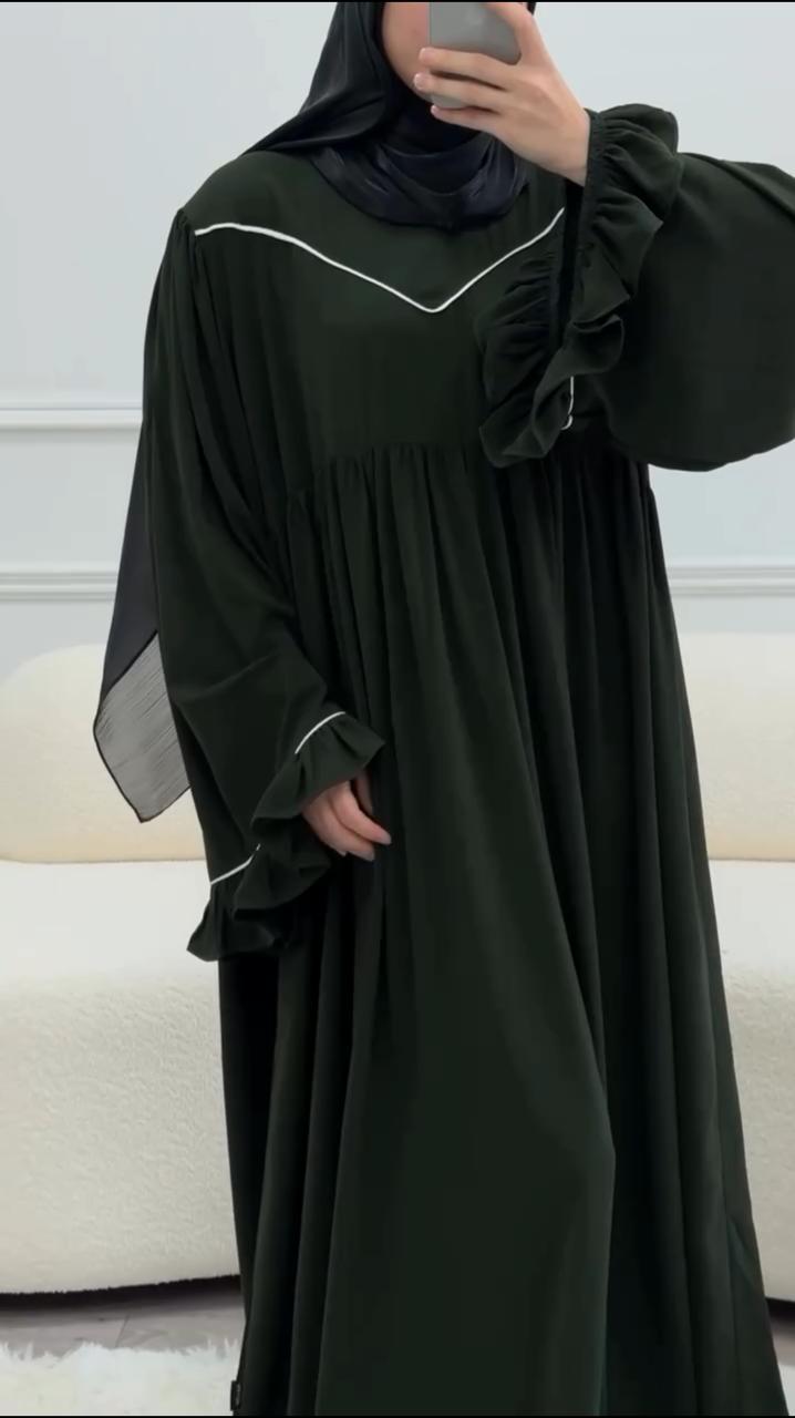 Ayse Flarey Abaya with stoller