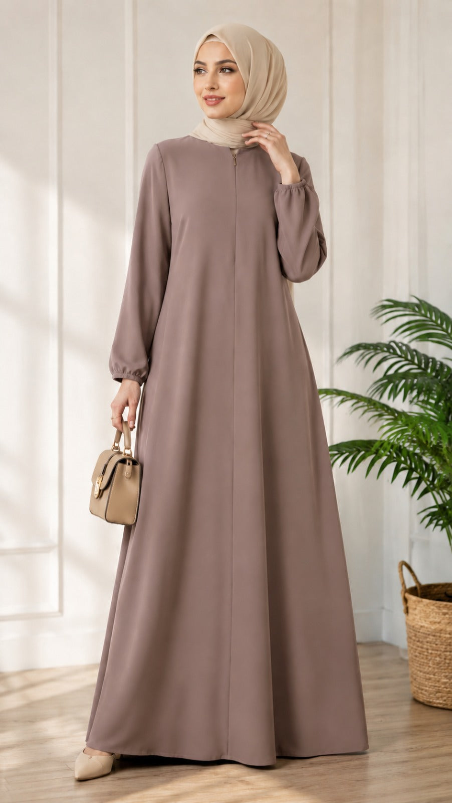 Aurora Veil Abaya