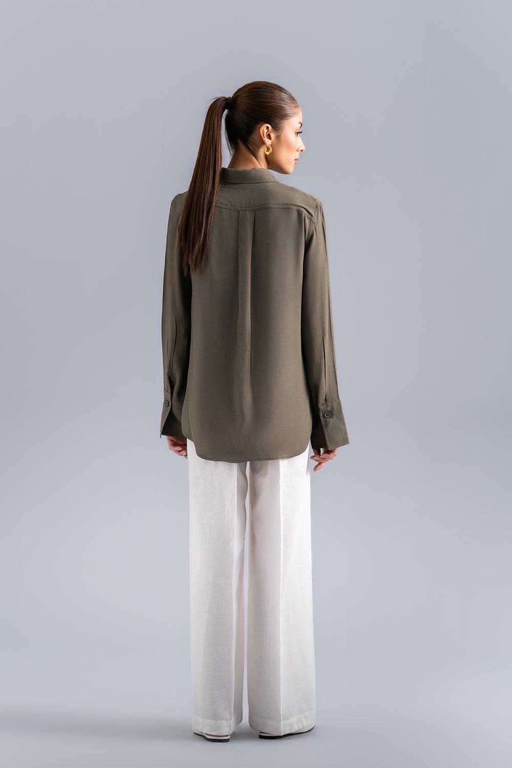 Grey Button Down Shirt