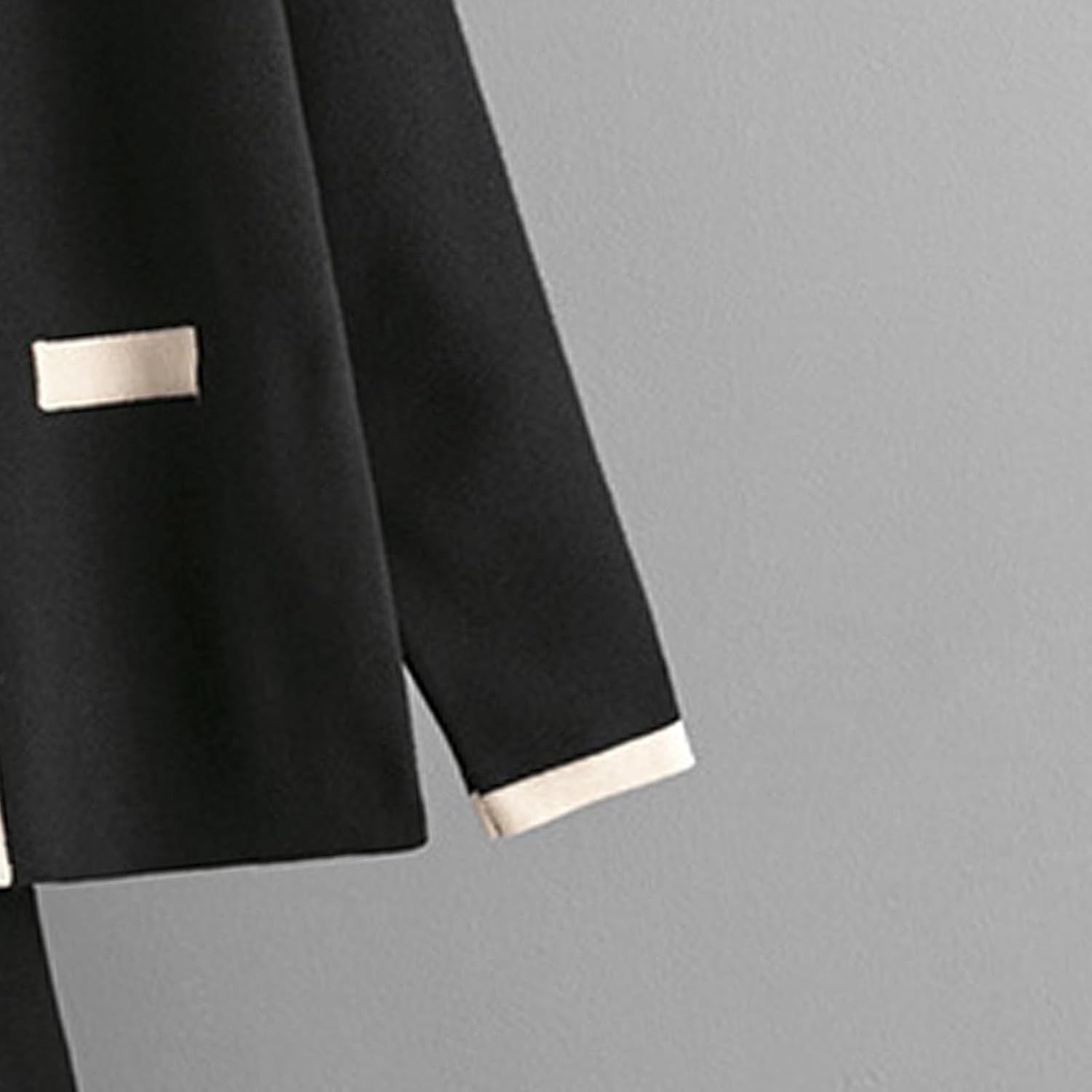 BLACK Cozy Knit Two-Piece Set