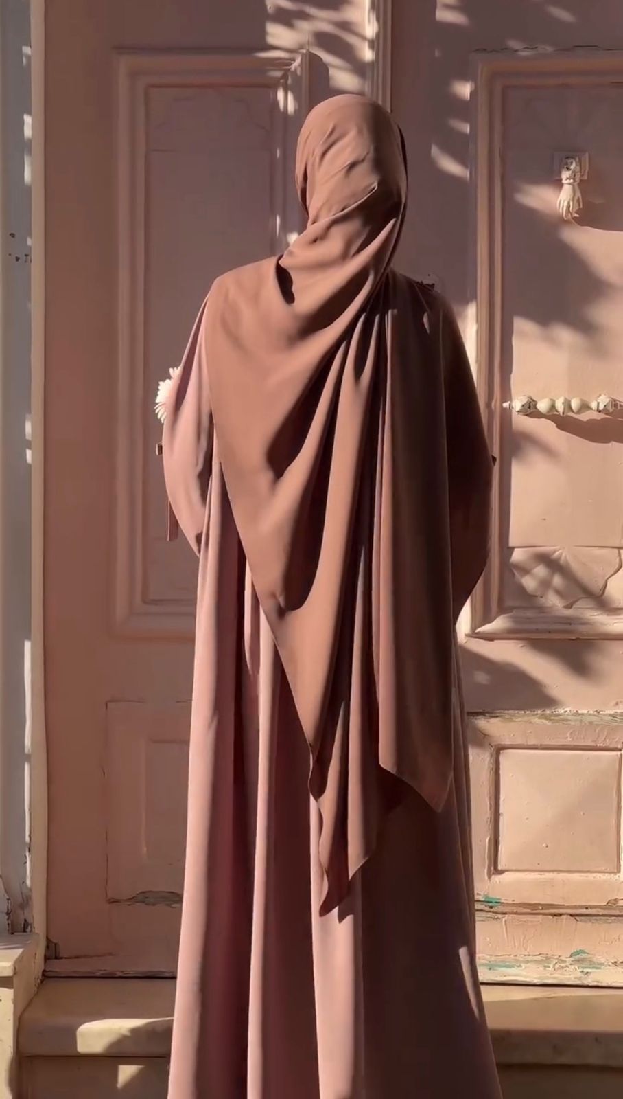Amira Draped Abaya With Stoller