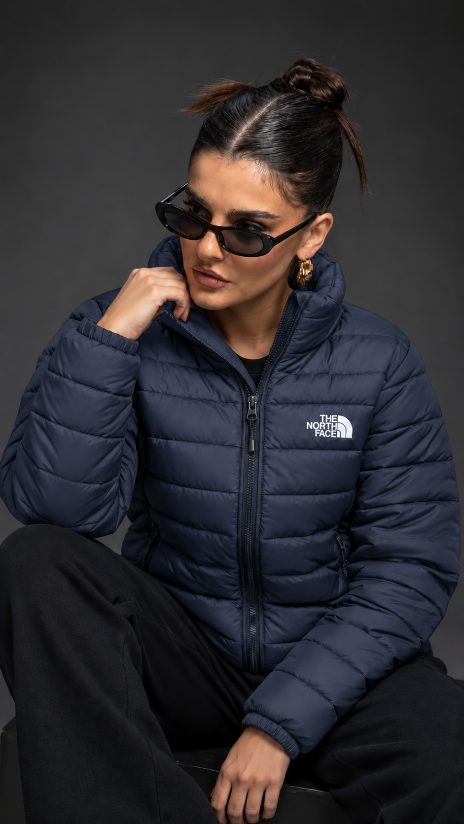 Arctic Noir Jacket — Blue