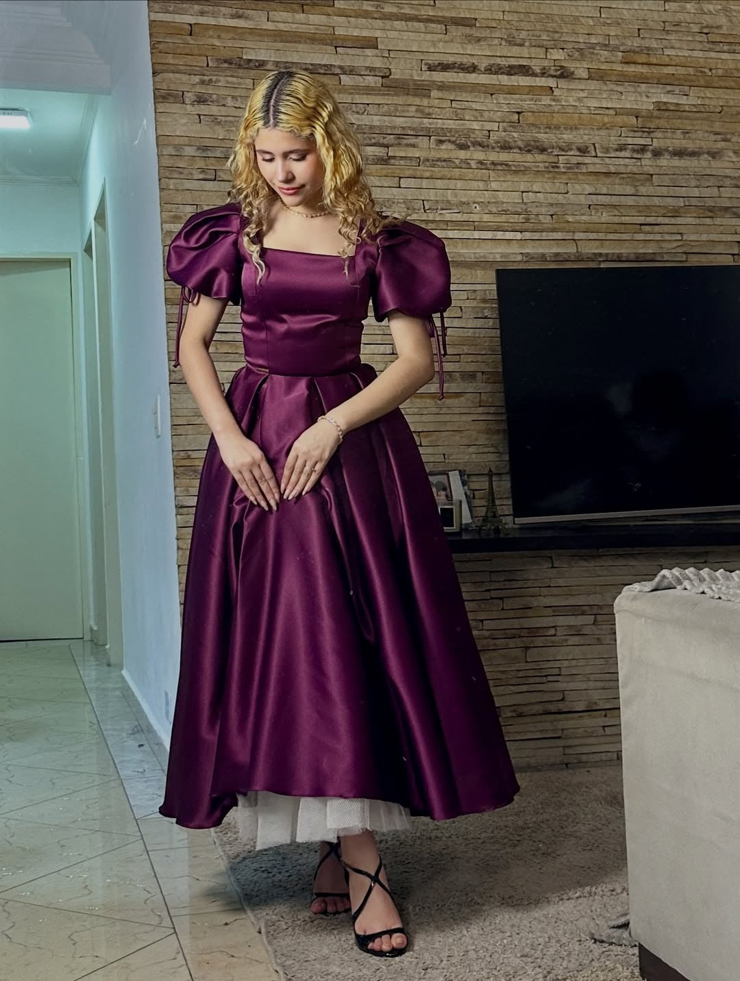 Isabella Grace silk maxi