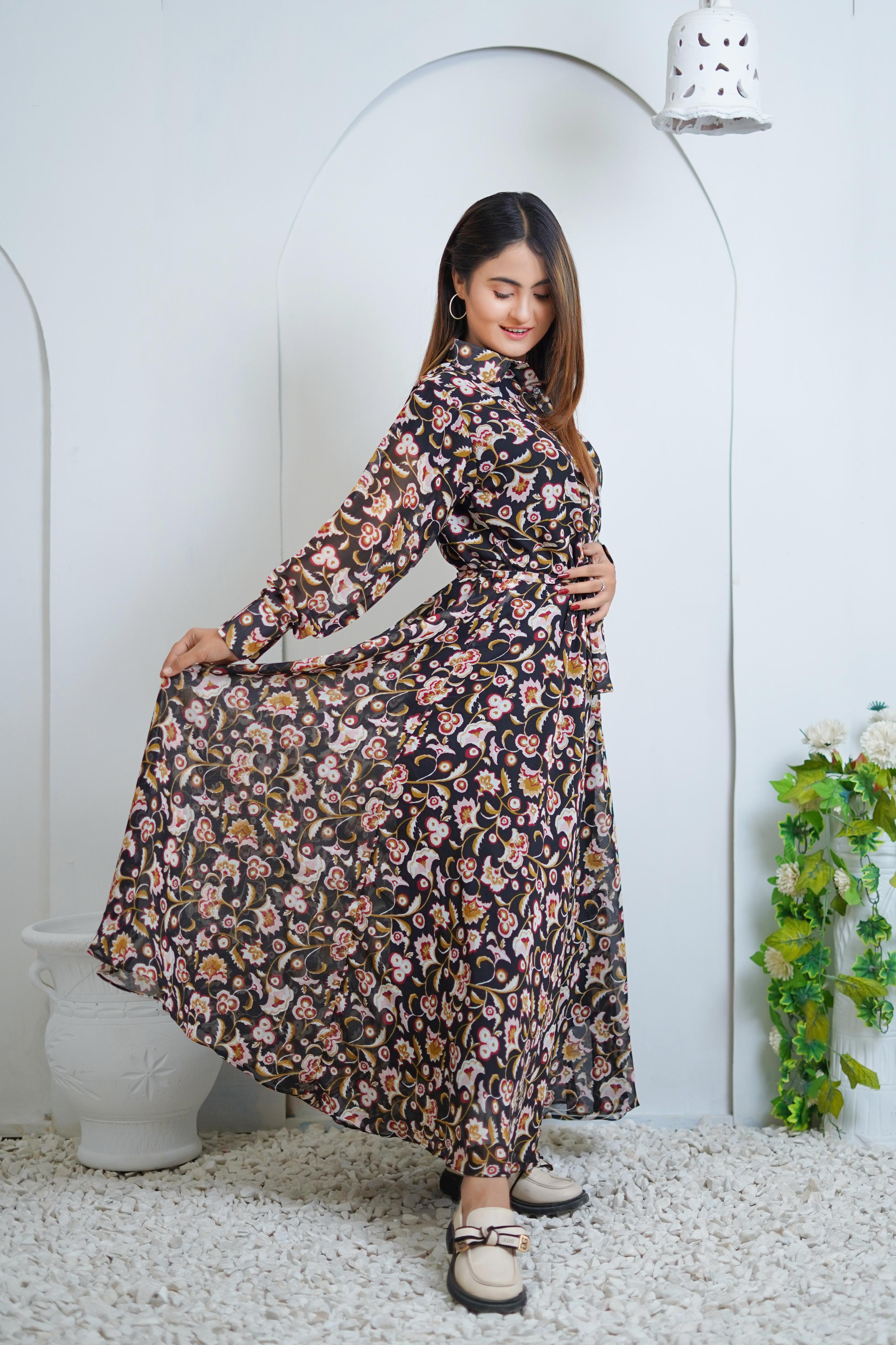 Liliosa Floral Dress