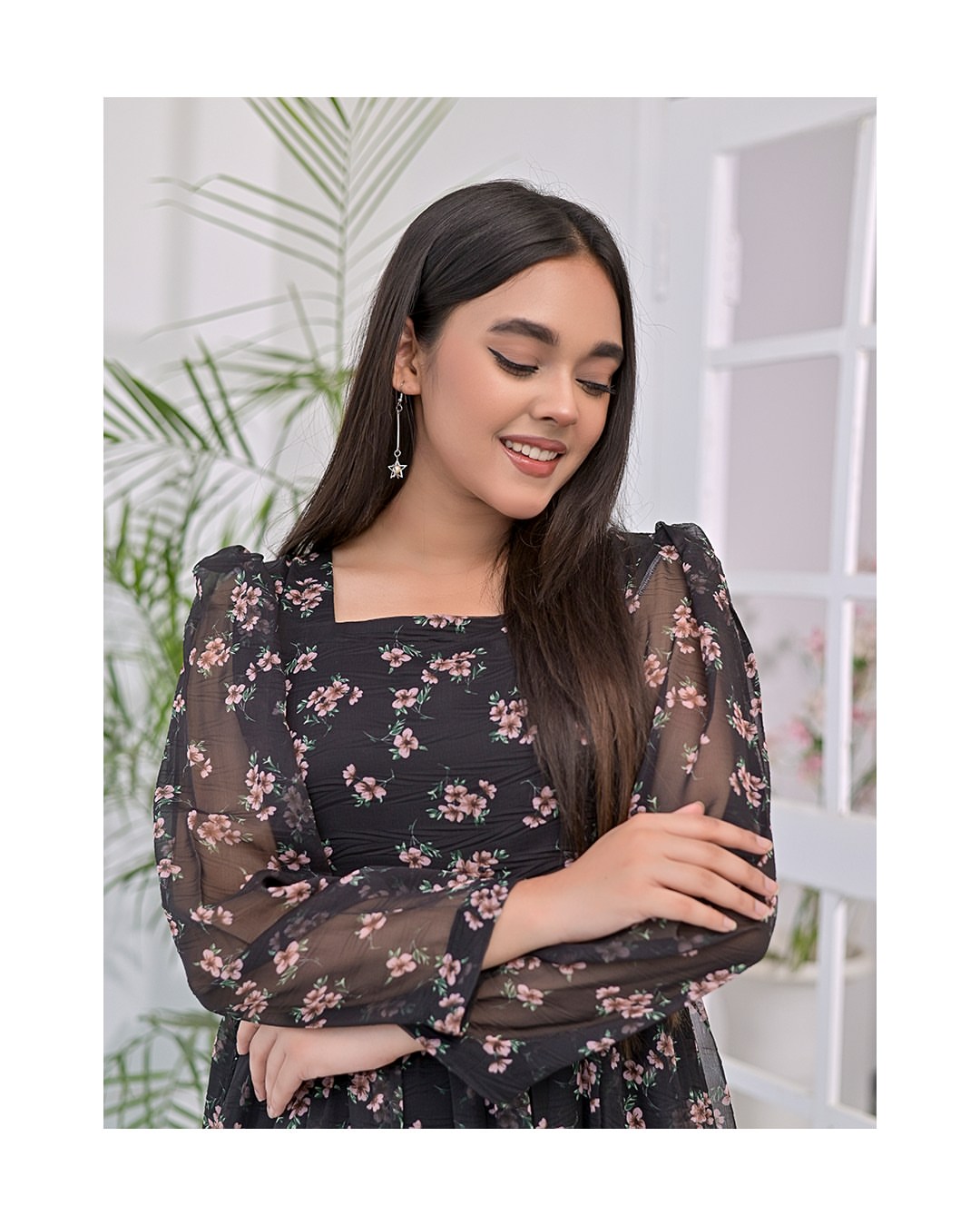 Cinderalla Long Floral Maxi