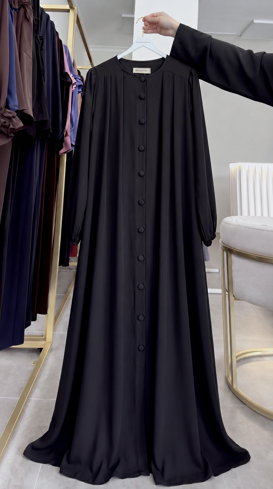 Wardah Essence Abaya With Stoller