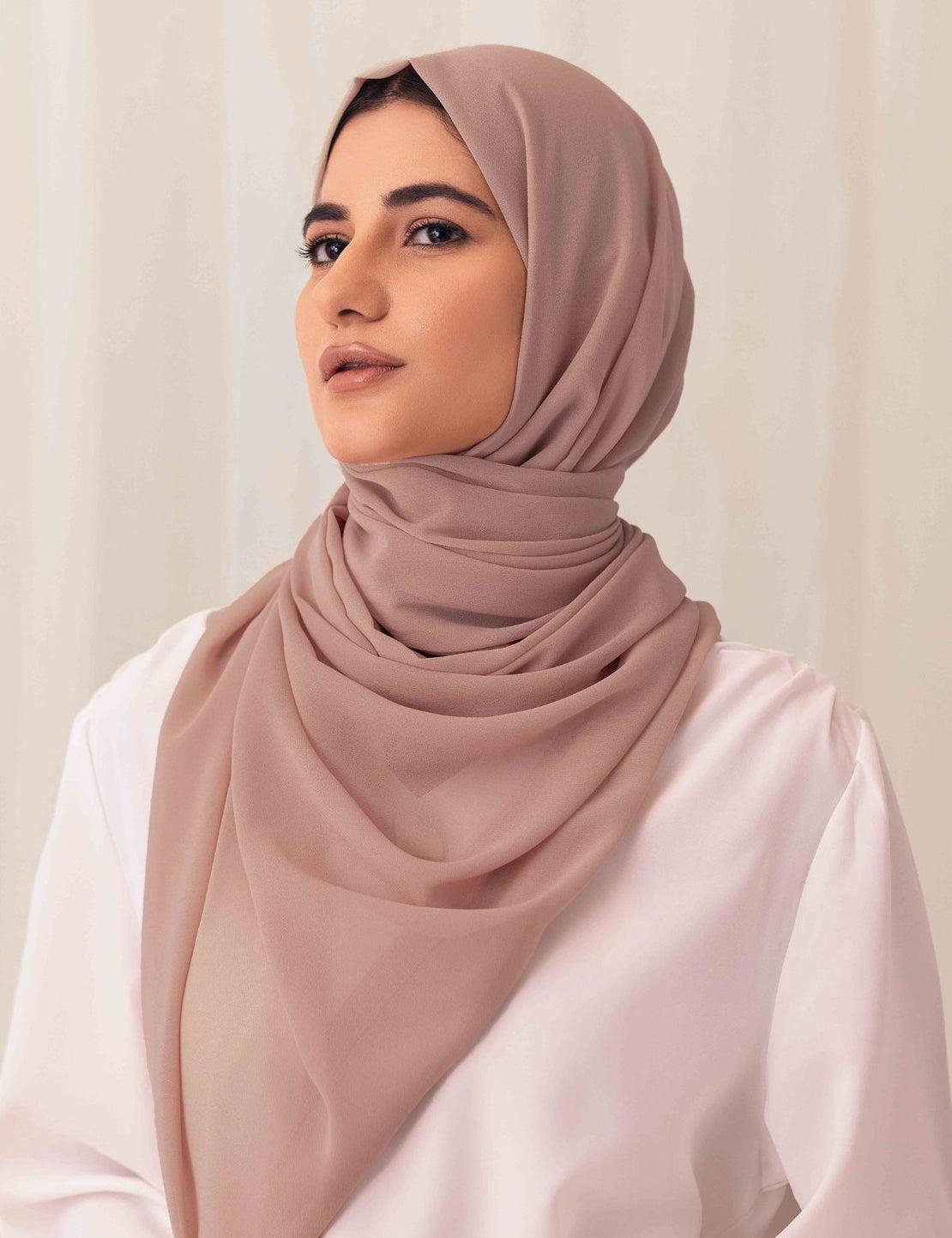 Elegant Rose Hijab