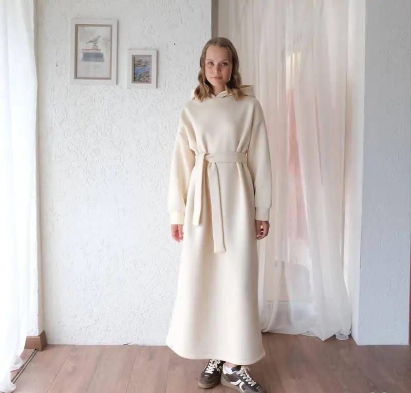 BADAM LONG HOODIE WINTER MAXY