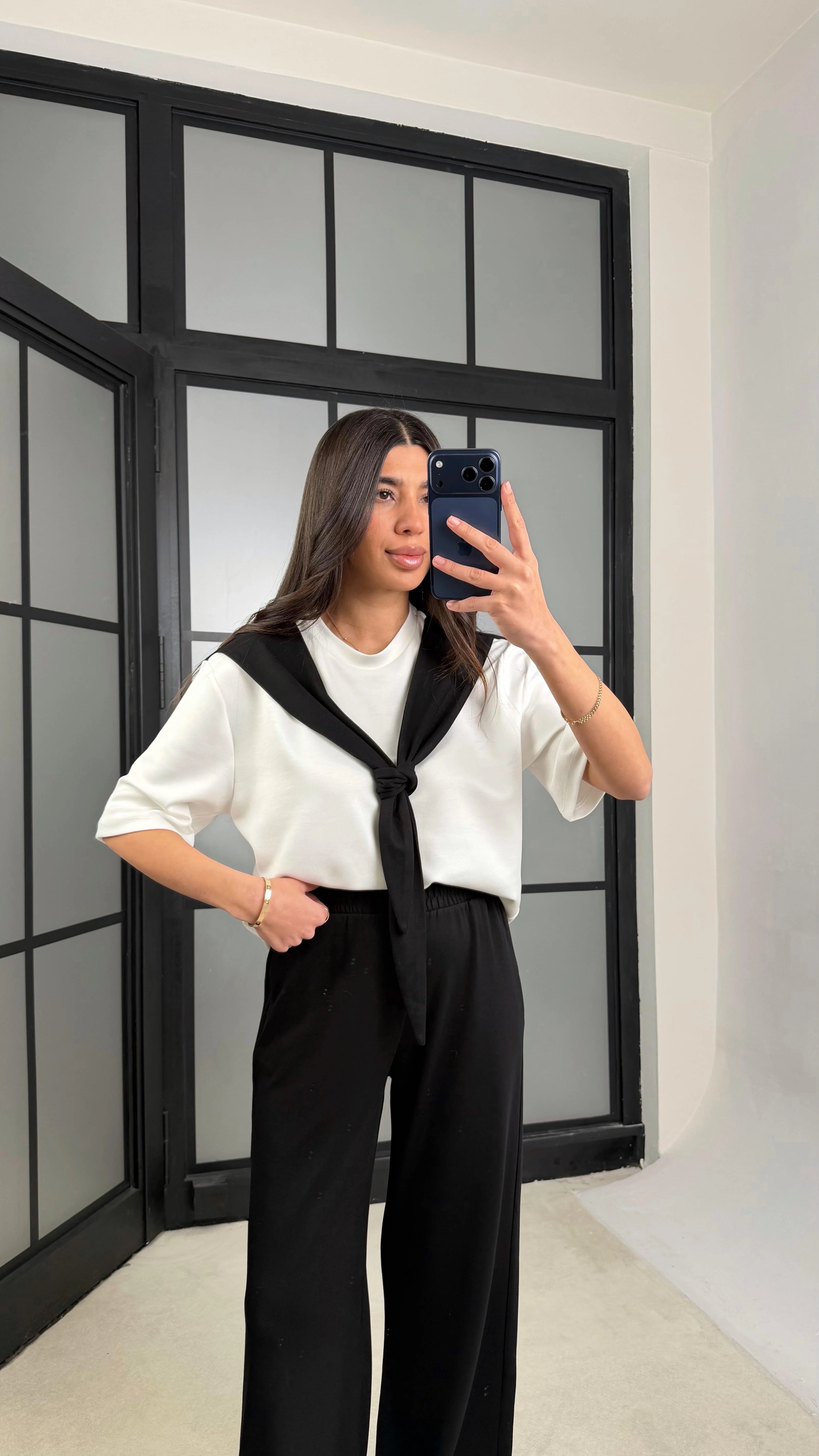 Tie & Draped Co-Ord Set