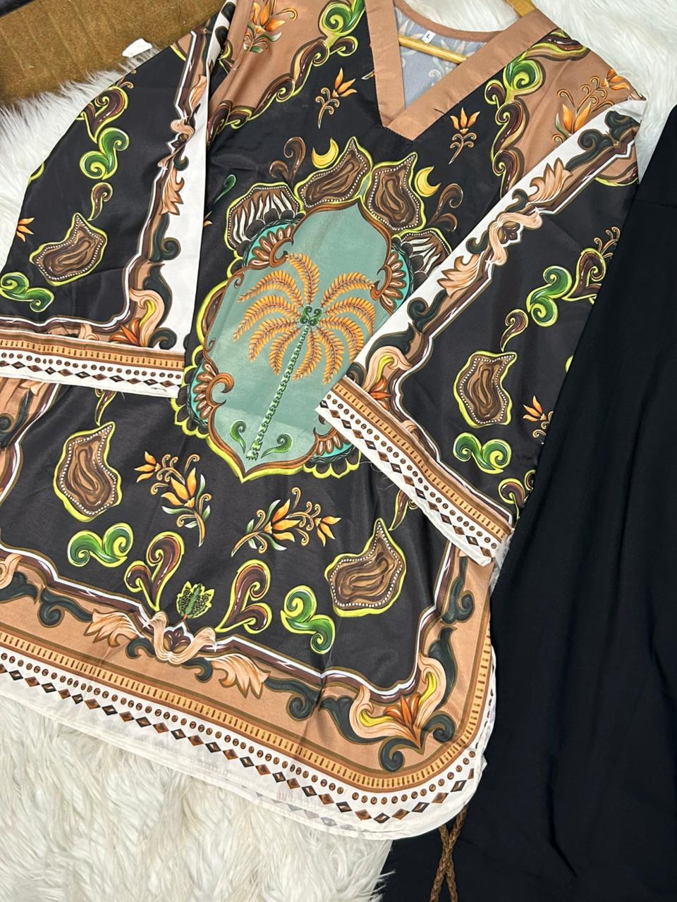 Aks-e-Hoor 2pcs farshi shalwar set