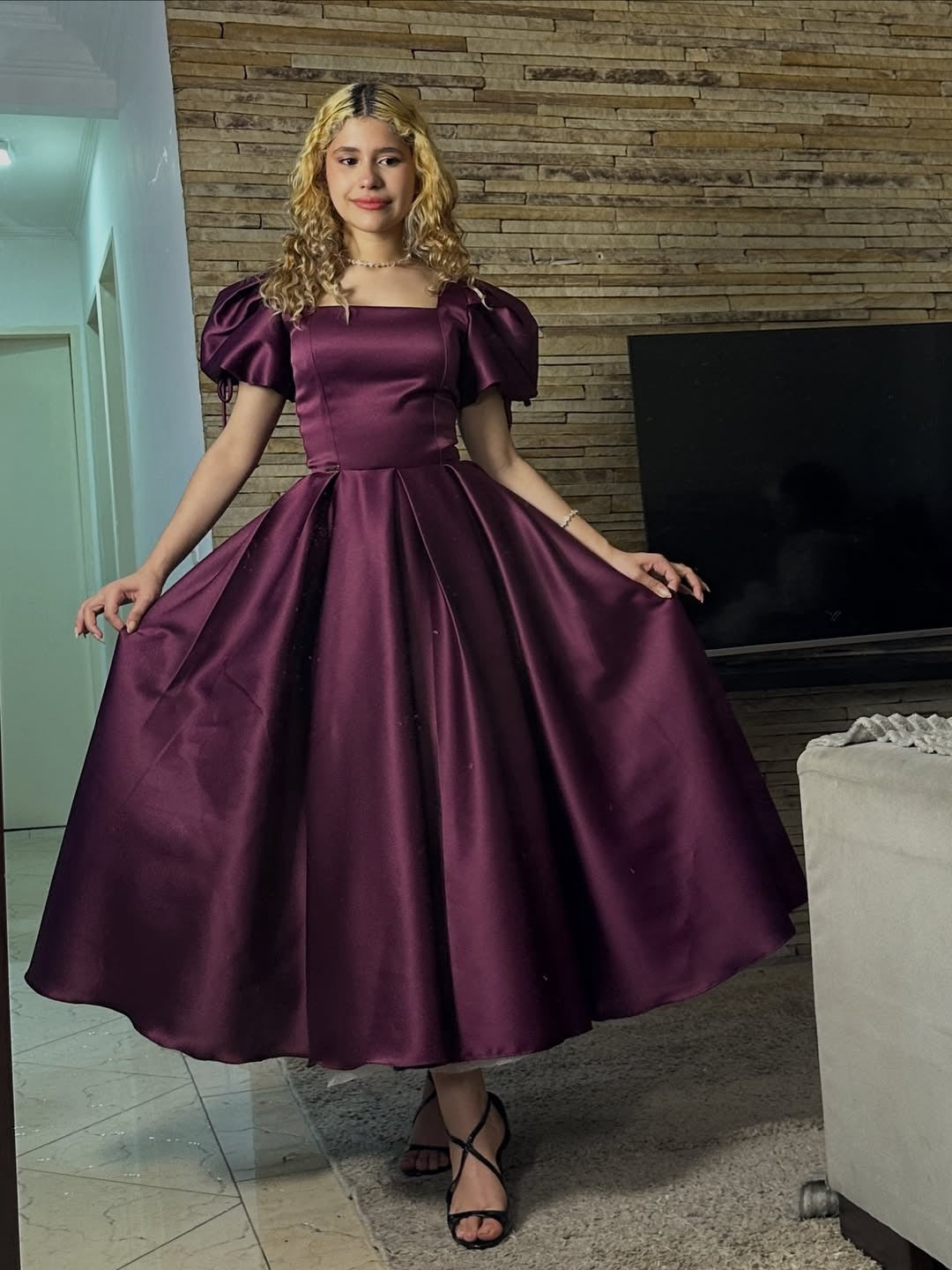 Isabella Grace silk maxi