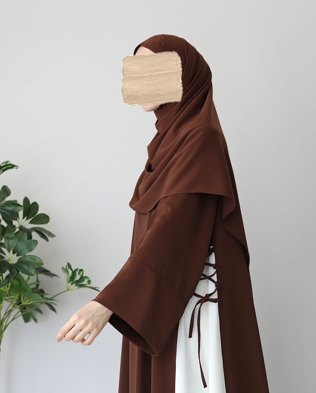 Emma Abaya With Stoller