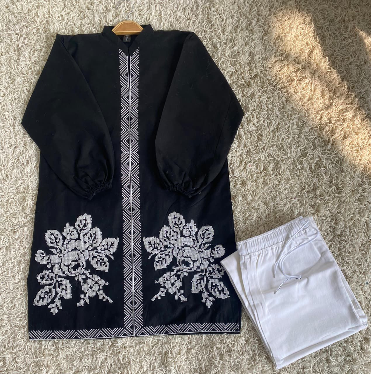 Zarqash – Cotton Embroidered 2PCS