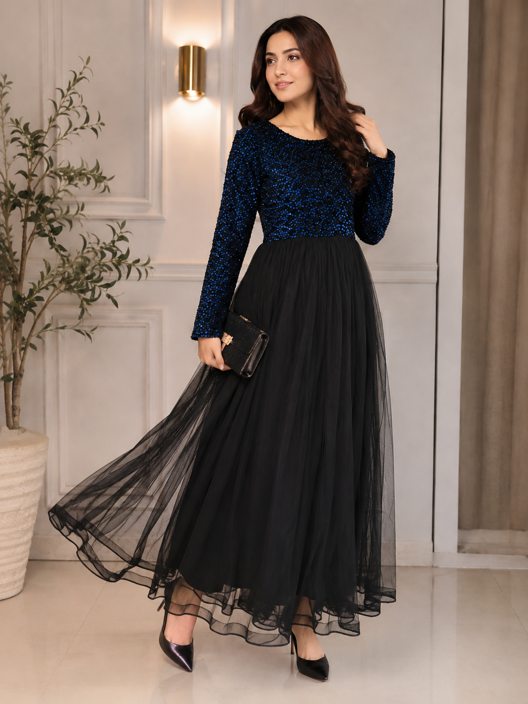 Blue Mirage Gown