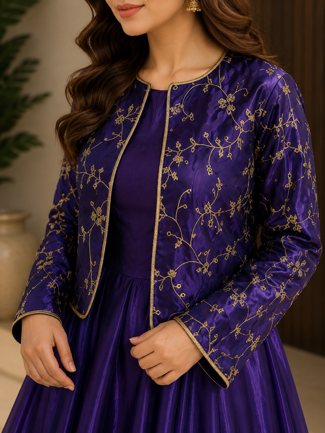 Meher Mahal – Silk Maxi