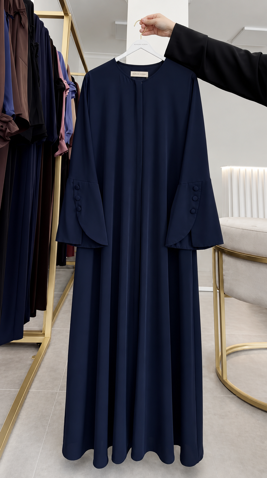 Signature Grace Abaya With Stoller