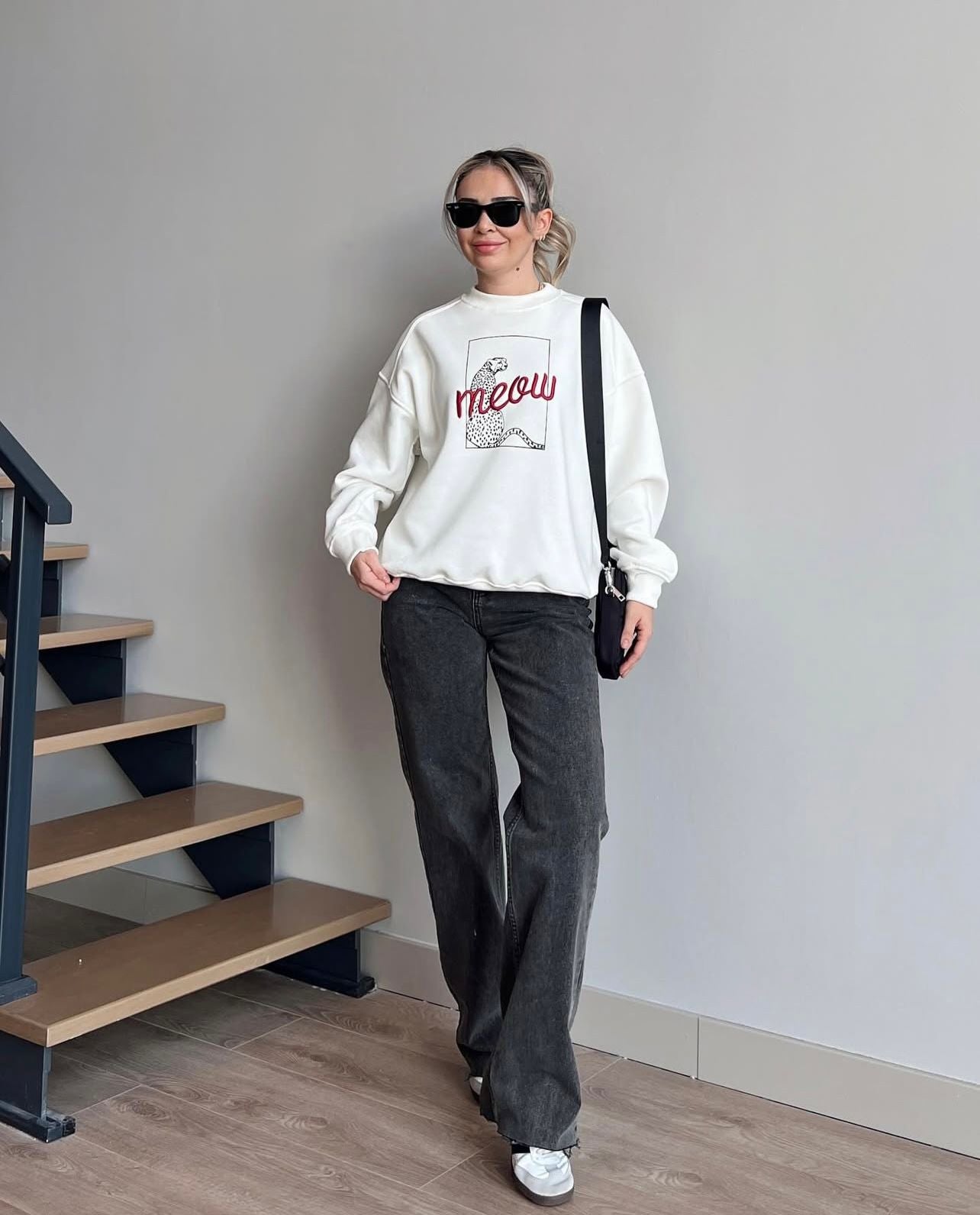 MEOW Fleece Sweatshirt