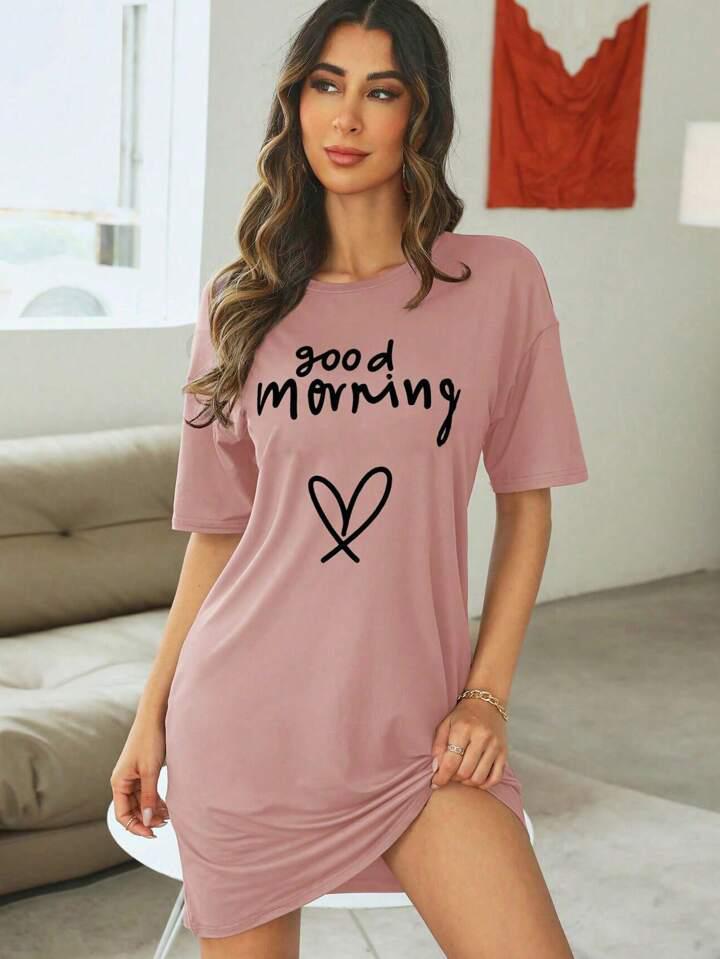 BADAM LONG T SHIRT NIGHTWEAR