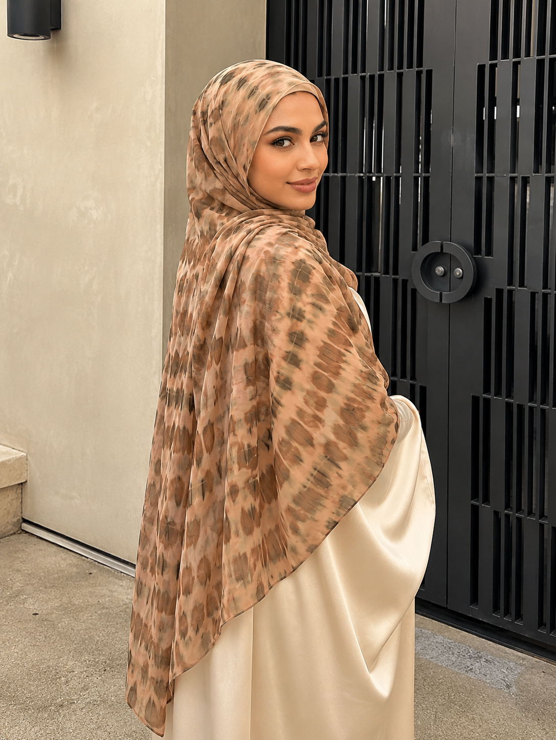 Sahara Waves Georgette Hijab