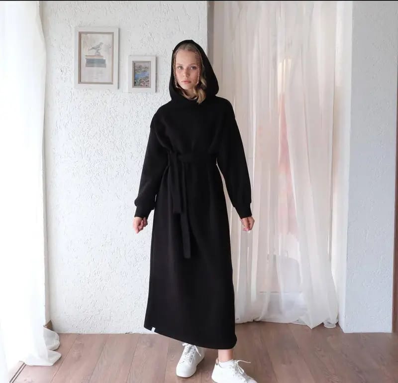 BADAM LONG HOODIE WINTER MAXY