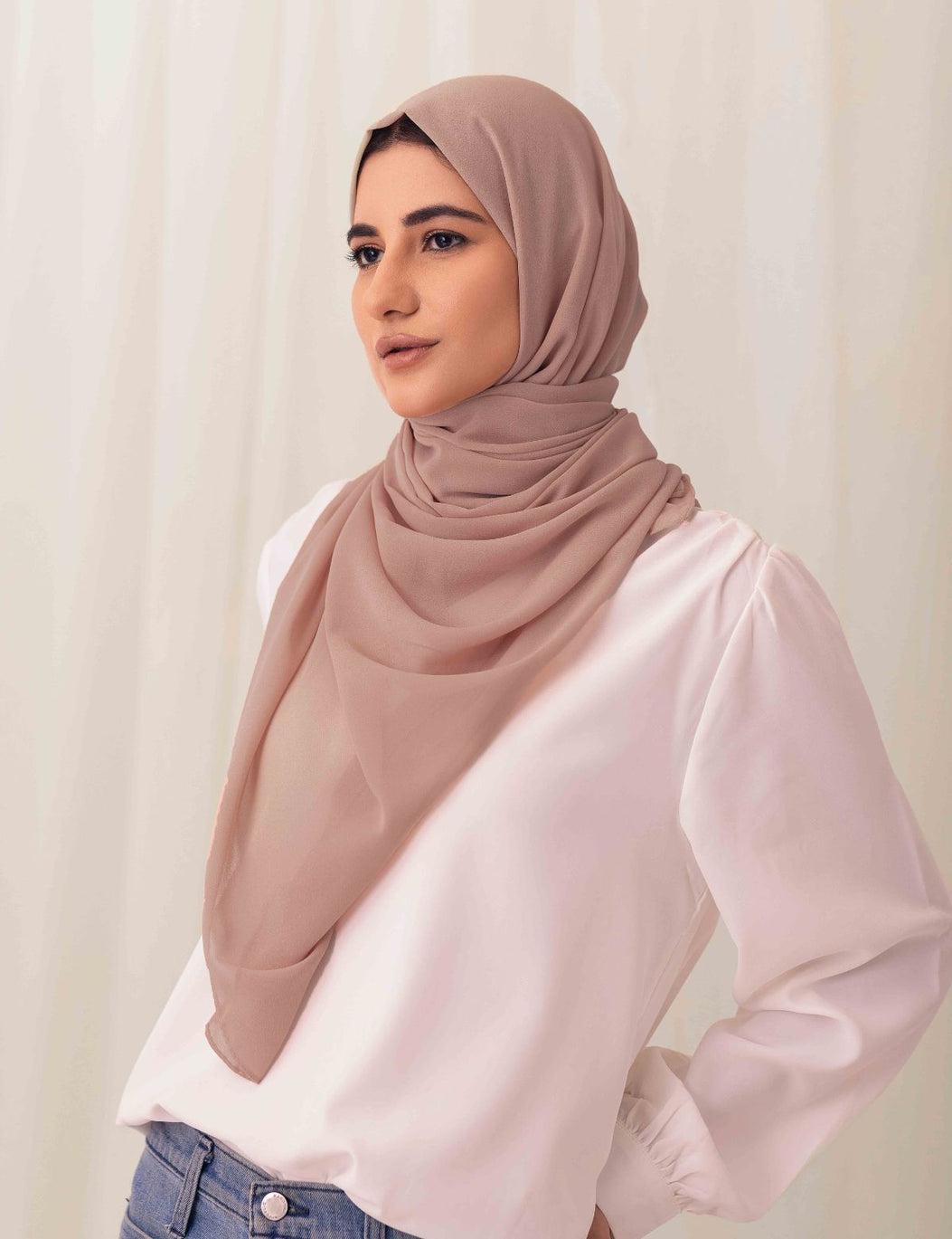 Elegant Rose Hijab