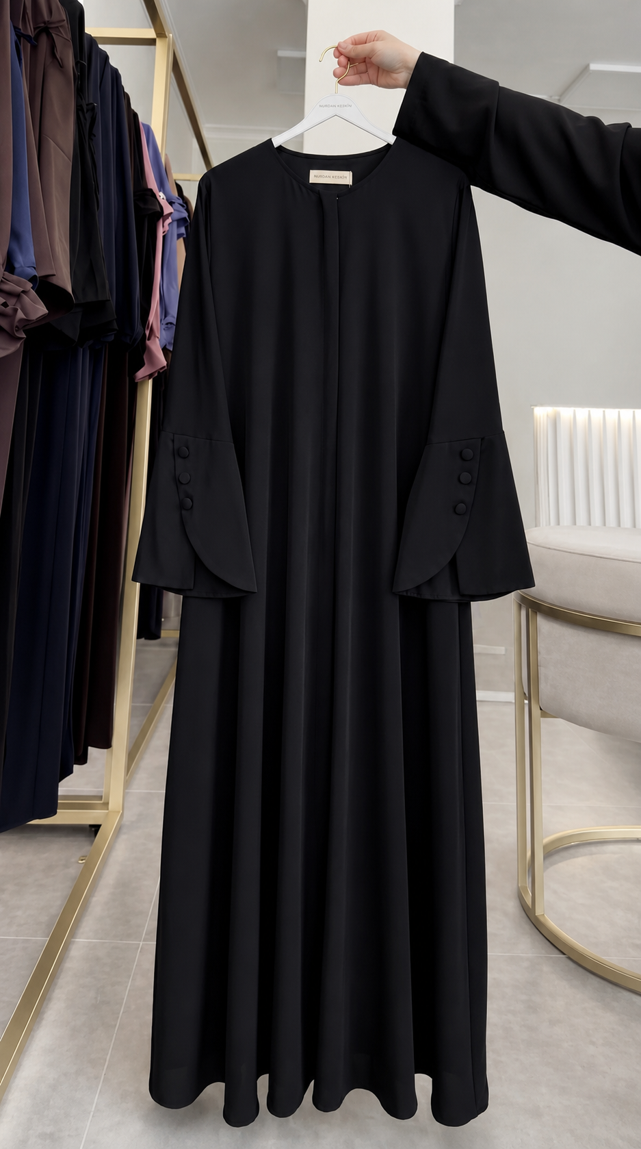 Signature Grace Abaya With Stoller