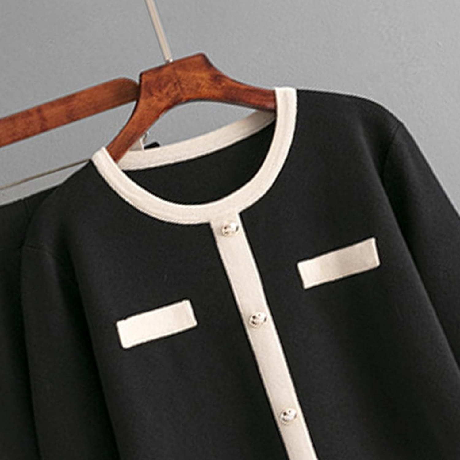 BLACK Cozy Knit Two-Piece Set