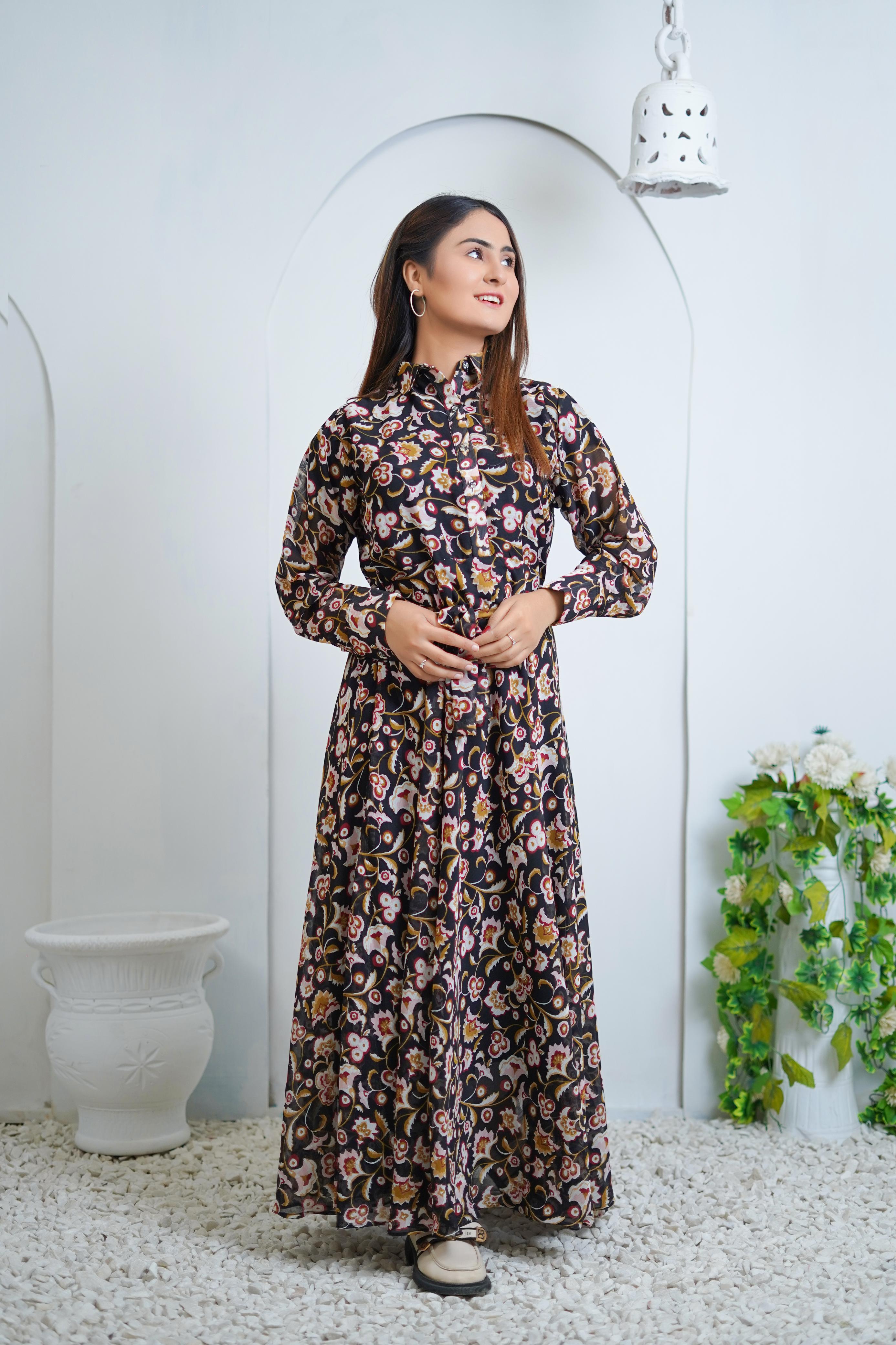 Liliosa Floral Dress